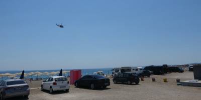 Çanakkale’de lastik botla denize açılan kişiyi arama çalışmaları sürüyor