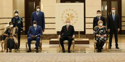 Cumhurbaşkanı Erdoğan, Senegal Büyükelçisini kabul etti