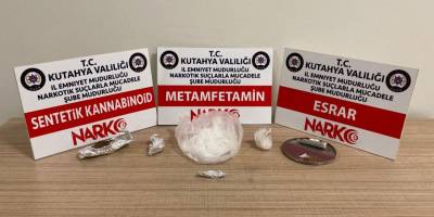 Kütahya’da 'uyuşturucu madde ticareti yaptığı' iddia edilen bir kişi yakalandı