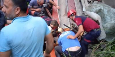 Trabzon'da trafik kazası: 7 yaralı