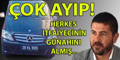 Kaza yapan makam aracının direksiyonunda sekreter çıktı!