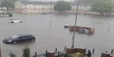 İngiltere’yi sel vurdu