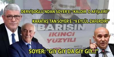 Karataş, Soyer'e seslendi ve ekledi: "Sapla samanı karıştırma!"