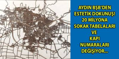 'Halk İstedi' Aydın BŞB'den sokaklara, kapılara 'estetik' dokunuş: 20 Milyon TL