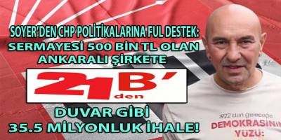 İzBB altı üstü 'istinat duvarı' işini 21 B'den 35.5 milyona Ankaralı şirkete adrese teslim verdi!