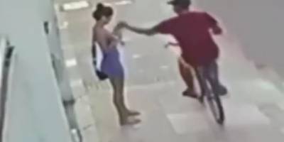 Sevgilisinin cep telefonunu çalan hırsızı arabayla ezdi