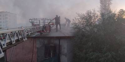 Müstakil evde yangın çıktı, evi eşinin yaktığını iddia etti