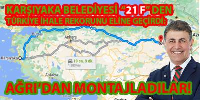 CHP'li İzmir Karşıyaka belediyesi '21 F'den ihalede Türkiye rekorunu eline geçirdi!