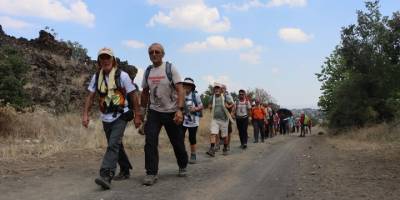 Büyük Taarruz'un rotasında İzmir'e yürüyen dağcılar Kula'ya ulaştı