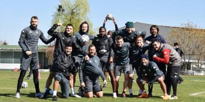 Denizlispor, Gaziantep maçı hazırlıklarını sürdürdü