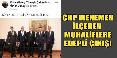 Menemen'de CHP'yi yönetenlerin muhalif bildiklerine demedikleri bir "O" kalmıştı!
