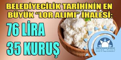 İzBB'nin Grand Plaza şirketi, belediyecilik tarihinin en büyük "LOR ALIMI" ihalesini gerçekleştirdi: 76 Lira 35 Kuruş