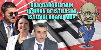 CHP İzmir kulislerinde Kılıçdaroğlu'nun 3 ilçe belediye başkanının istifasını istediği iddiasını konuşuluyor!