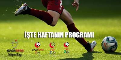Haftanın programı