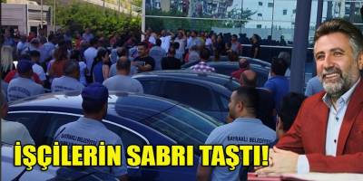 Son dakika: Bayraklı Belediyesinde işçiler kapıya dayandı!