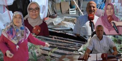 “Fosseptik pisliği içinde yaşamayı hak etmiyoruz”