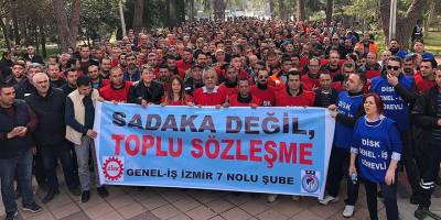 Bornova Belediyesine grev kararı asıldı