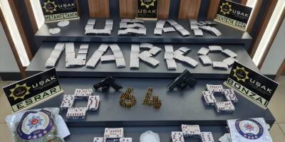 Uşak'ta hava destekli uyuşturucu operasyonunda 6 kişi yakalandı