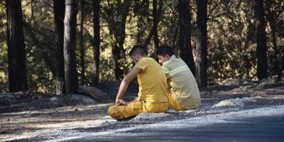 Marmaris'teki orman yangını kontrol altına alındı