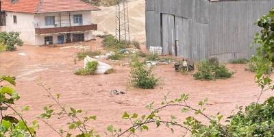 Bartın'da sağanak etkili oluyor