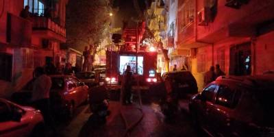 Manisa'da eşine sinirlenerek evini yakan kişi gözaltına alındı