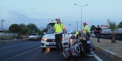 Aydın'da otomobilin çarptığı motosikletin sürücüsü öldü