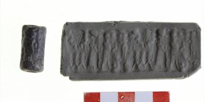 Uşak'ta 39 asırlık silindir mühür bulundu