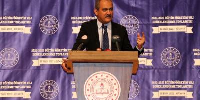 Milli Eğitim Bakanı Özer, Kütahya'da konuştu