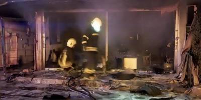 Muğla'da berber dükkanında çıkan yangın söndürüldü