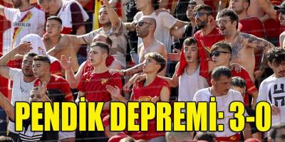Pendikspor: 3- Göztepe: 0