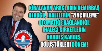 Maltepe belediyesinde ihaleler nasıl otomatiğe bağlandı? Kiralık araçlar demirbaş mı oldu? İhalelerde zincirleme çağı!