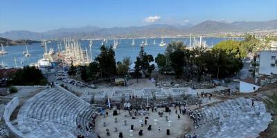 Fethiye'deki Telmessos Antik Tiyatrosu hizmete açıldı