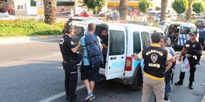 Marmaris'te konaklama tesislerine yapılan denetimlerde 265 düzensiz göçmen yakalandı