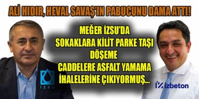İZSU, İZBETON'un 170 milyonluk ceremesinin altına neden girdi?
