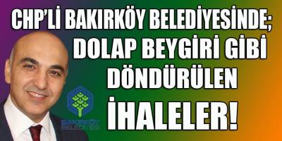 CHP'li Bakırköy belediyesinin araç kiralama ihalelerinde şirketler değişiyor, sahipleri değişmiyor!