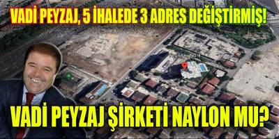 Vadi Peyzajın sicil kaydı var mı? Verilen ihaleler gerçek mi?