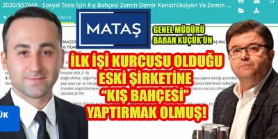 Maltepe belediyesi, 21B'den ihale verdiği şirketin ortağını Mataş şirketinin başına getirmiş!