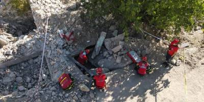 Muğla'da UMKE ekipleri tarafından deprem tatbikatı yapıldı