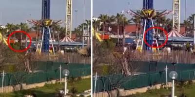 Lunaparkta uçan sandalye yere çakıldı: 25 kişi ölümden döndü