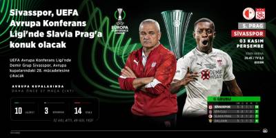 Sivasspor, Avrupa arenasında 28. maçına çıkacak
