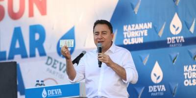 DEVA Partisi Genel Başkanı Babacan, Denizli'de vatandaşlara seslendi