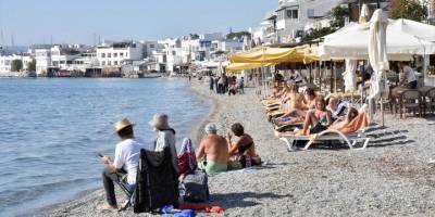 Bodrum ve Fethiye'de güneşli hava etkili oldu