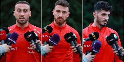 A Milli Takım oyuncuları, İskoçya ve Çekya maçlarıyla ilgili açıklamalarda bulundu