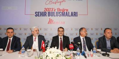 Enerji ve Tabii Kaynaklar Bakanı Dönmez, Manisa'da gündemi değerlendirdi