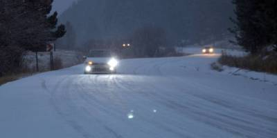 Kars’ın yüksek kesimlerinde kar yağışı etkili oldu