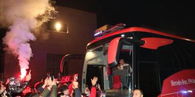 A Milli Futbol Takımı Gaziantep'e geldi