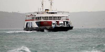 İstanbul'da deniz ulaşımına hava muhalefeti engeli