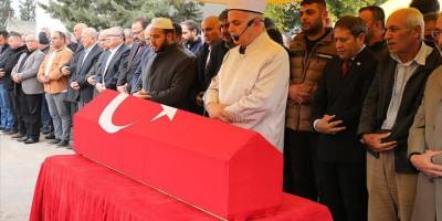 Karkamış'ta terör örgütü YPG/PKK saldırısında hayatını kaybeden 5 yaşındaki Hasan Karataş, son yolculuğuna uğurlandı