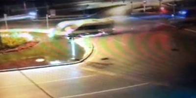 2 kişinin yaralandığı kazanın güvenlik kamera görüntüleri ortaya çıktı