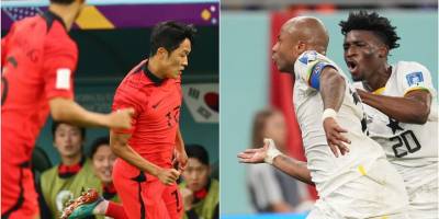 Güney Kore ve Gana gruptaki ikinci maçlarında karşılaşacak